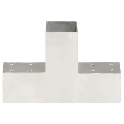 Produktbild von vidaXL Pfostenverbinder T-Form Verzinktes Metall 71 x 71 mm