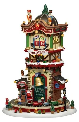 Productafbeelding van Christmas 'time' countdown, incl. adaptor 74254, 550 ma (white) ornament LEMAX