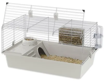 Obrázek produktu pro Ferplast Cavie 80, Mříž, Morče, Bílá, Plast, Kov, 1 dveře/dveří, 480 mm