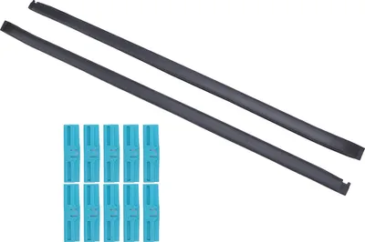 Image de 1 paire de pare-brise A-colonne 75535-60020, pare-brise de protection résistant aux intempéries pour GX460 2010 à 2022