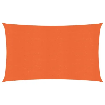 Zdjęcie produktu dla Żagiel przeciwsłoneczny, 160 g/m², pomarańczowy, 2,5x5 m, HDPE
