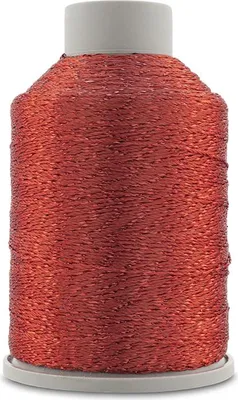 Produktbild von YarnArt Camellia New 416 Rot: 450m/50g glitzernde Polyestergarn für edle Handarbeiten
