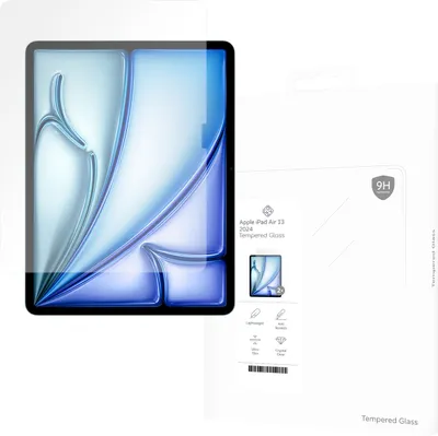 Image de Cazy Protection d’Écran compatible avec iPad Air 13 inch (M4 2026 / M3 2025 / M2 2024) - Protection d’Écran en Verre pour Tablette – 2 Pièces