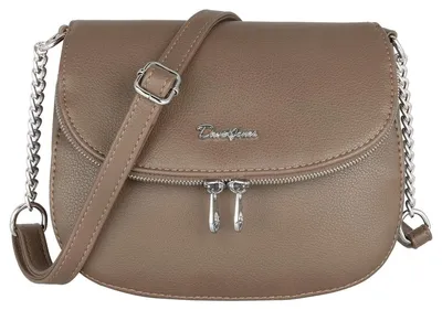 Produktbild von David Jones - Damen Kleine Umhängetasche - Crossbody Bag Kunstleder Schultertasche