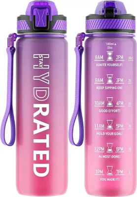 Produktbild von Hydratischer Trinkbecher - Reisebecher - Becher - Sportbecher - Wasserflasche - Für Kinder - Für Erwachsene