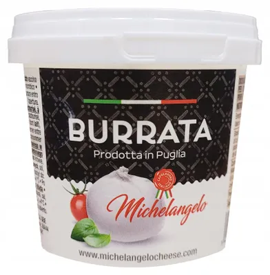 Obrázok produktu pre Čerstvý syr Burrata z kravského mlieka so smotanou, 100 g