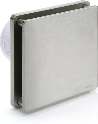 Immagine prodotto di BFS100T-S - Ventilatore da bagno argentato (timer)