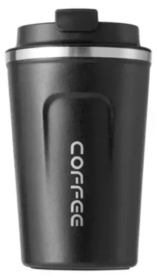 Produktbild von Isolierte Kaffeebecher, Kaffeetasse to go, doppelwandige Isolierbecher Wiederverwendbare Thermobecher für Kaffee, Tee und Bier, 380ml