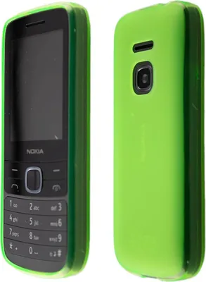 Obrázok produktu pre caseroxx ochranný obal TPU kryt kompatibilný s Nokia 225 4G (2020), gumená taška na mobilný telefón zelená