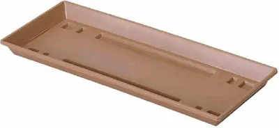 Produktbild von Geli Untersetzer Standard, eckig, 40x15,5x3 cm, aus Kunststoff in terracotta