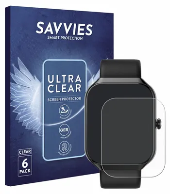 Produktbild von 6x Für Motast 2026 1.96" Schutzfolie Savvies Displayschutz Display Schutz Folie Klar Transparent
