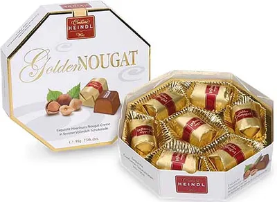 Produktbild von Heindl Golden Nougat - 90g