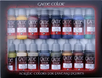 Produktbild von Vallejo 72.298, Multi, Acrylfarbe, Flüssigkeit, 17 ml, 16 Stück(e)