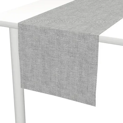 Produktbild von Tischläufer Tino Leinen grau 40 x 140 cm