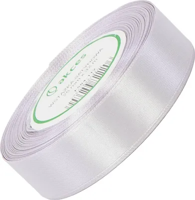 Zdjęcie produktu dla Wstążka satynowa złamana biel 25mm - 32mb