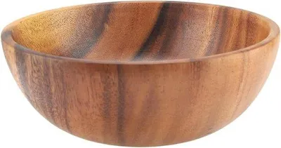 Produktbild von Famanu Holzschale Handgefertigt aus Akazienholz - 20 x 7 cm