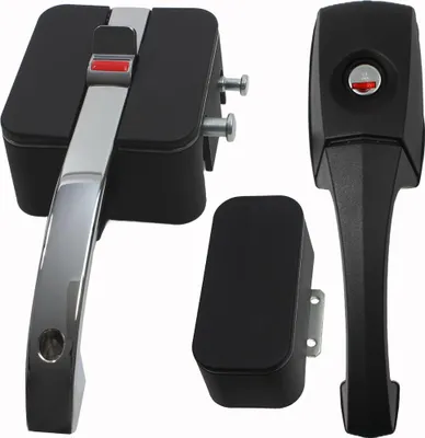 Produktbild von Türschloss Schloss Türriegel STS Zadi Wohnwagen Wohnmobil Caravan Boot schwarz