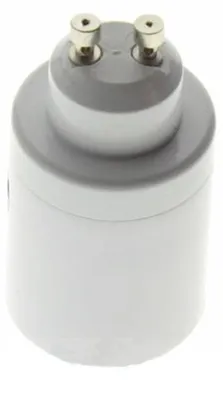 Produktbild von 5857 Adapter von GU10 auf Sockel E27 max. 100 Watt 230 Volt