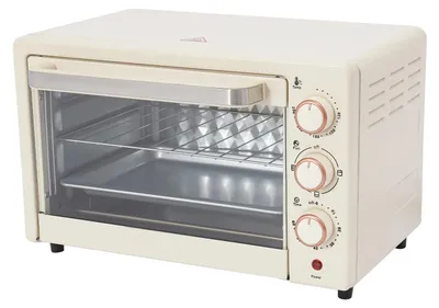 Zdjęcie produktu dla Piekarnik elektryczny, 1000 W, pojemność 22 l, regulowana temperatura w zakresie 120–250°C, drzwiczki opadające, 4 elementy grzejne