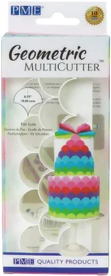 Produktbild von Geometrische Multi Cutter Klein ABS Kunststoff Wit