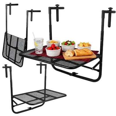 Produktbild von Klappbarer Hängetisch für Balkon/Terrasse, verstellbar, bis 30 kg