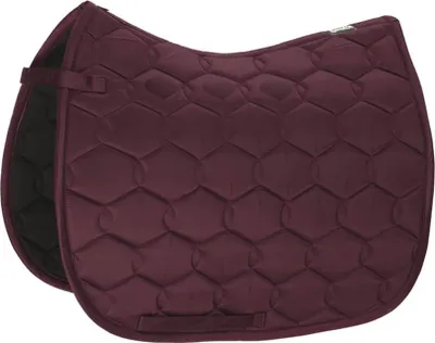 Produktbild von Eskadron Basics Glossy Wave Schabracke, Größe:Dressur, Farbe:blackberry