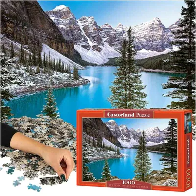 Zdjęcie produktu dla Castorland The Jewel of the Rockies, Canada 1000 pcs, 1000 szt., Krajobraz, 9 lat(a)