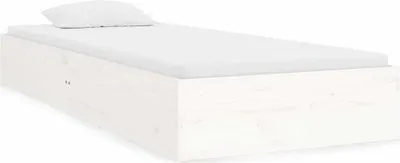 Obrázek produktu pro vidaXL Postel z masivu bez matrace bílá 75x190 cm