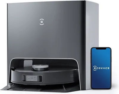 Produktbild von Robotický vysavač ECOVACS Deebot X1 Turbo, laserové mapování, 5200 mAh, 5000 Pa, černo/stříbrný