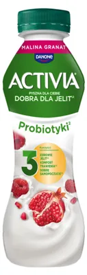 Zdjęcie produktu dla ACTIVIA Drink Malina/Granat 280g
