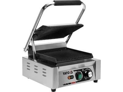 Produktbild von Yato Panini geriffelter Kontaktgrill 44Cm
