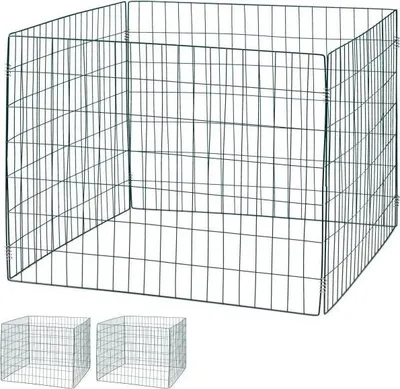 Zdjęcie produktu dla Metalowa kratka kompostowa, 3 sztuki