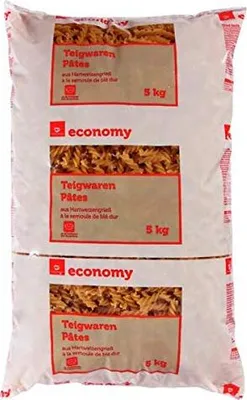 Produktbild von Nudeln, Spiralnudeln, Fusilli 5 kg Gastro Großpackung - Hartweizengries