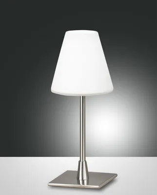 Produktbild von FABAS-LUCE 3568-30-178 Tischleuchte 33W HV LUCY nickel