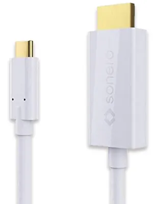 Obrázek produktu pro sonero X-UCC010, 1,5 m, HDMI Typ A (standardní), USB typu C, Samec, Samec, Přímý