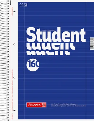 Produktbild von BRUNNEN 1067727 Collegeblock A4 Lin27 160Bl