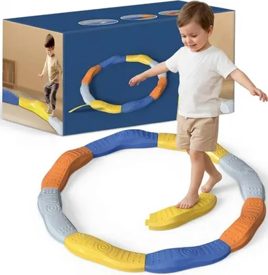 Obrázek produktu pro Woopie Modular Balance Beam Track Sensory Path Circle