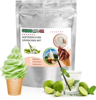 Image de Limette Caipirinha Glace danoise en poudre 1 kg