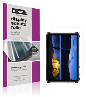 Produktbild von 2x Schutzfolie für Ulefone Armor Pad 5 Pro klar Displayschutzfolie Folie Display Schutz dipos