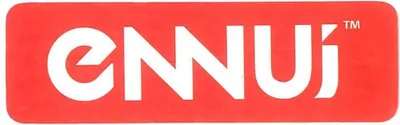 Immagine prodotto di Adesivo con logo Ennui Rosso  Rosso Taglia unica