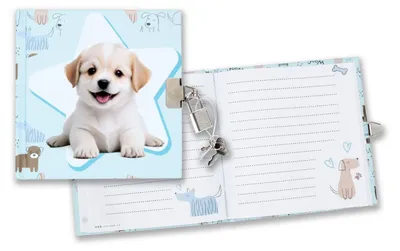 Obrázek produktu pro Zámkový deník Cuties Doggy – pejsek Starpak 558506