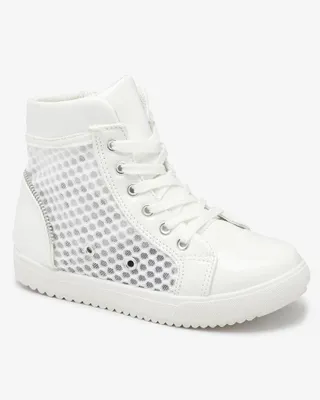 Produktbild von Weiße High-Top-Sneaker für Mädchen Borris- Footwear, Größe 32