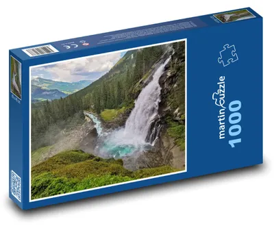 Obrázek produktu pro Puzzle 1000 Vodopády - Krimml - martinpuzzle