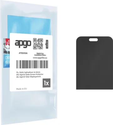 Produktbild von apgo Displayschutzglas Anti-Spähen Schutzglas für Nokia 6300 4G - Blickschutzglas Bildschirmschutz, 7H Hybrid Schutzglas mit Keramikbeschichtung [Matt, Full Glue, Anti-Spy]