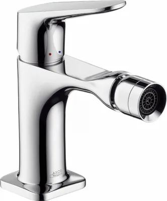 Zdjęcie produktu dla hansgrohe jednouchwytowa bateria bidetowa AXOR CITTERIO M DN 15, z wyciąganym odpływem 1 1/4" chrom