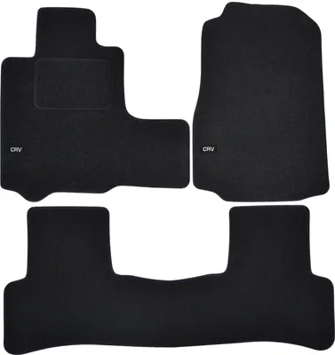 Obrázok produktu pre J&J Automotive | LOGO Autokoberce velúrové pre Honda CRV 2006-2012 , 4ks