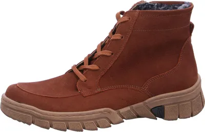 Produktbild von Waldläufer 904801 165 082 Damen Schnür Bootie Lumi Braun, Braun, Gr. 8