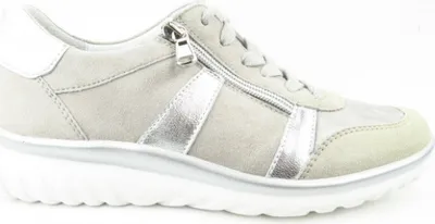Produktbild von Semler Lena perle-silber H Damen sportlicher Schnürer in Grau, Größe 6