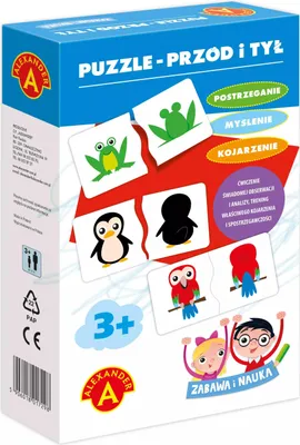 Produktbild von Puzzle Przod i tyl