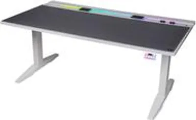 Produktbild von Thermaltake G700 RGB White Gaming Desk weiss RGB-LED-Lichtleiste 16.8 Millionen